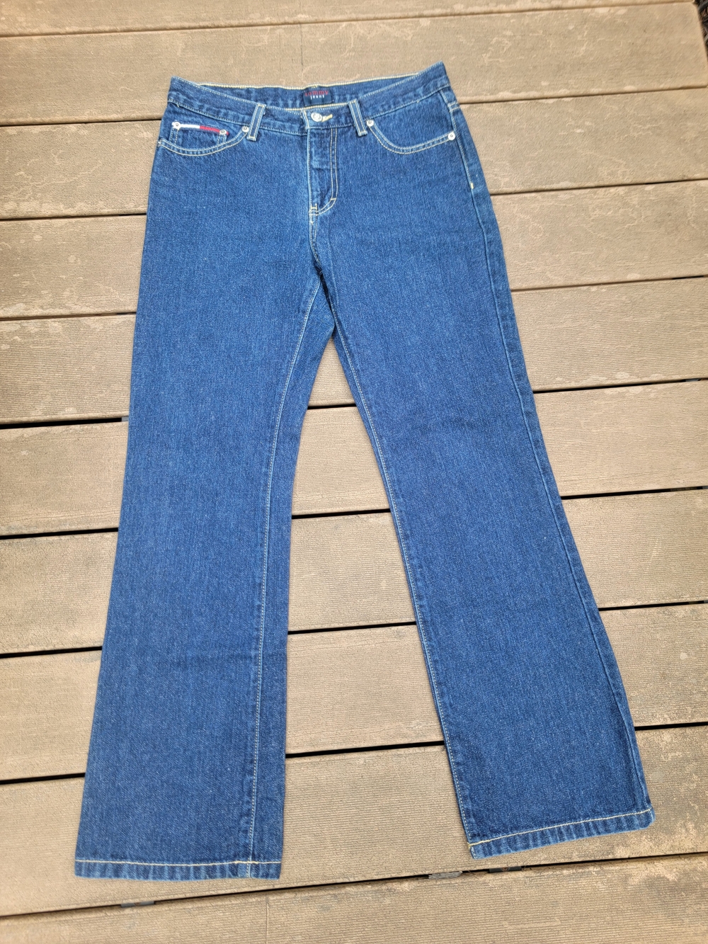 Tommy Hilfiger Dark Blue Boot Cut Jeans Size 7